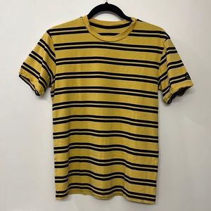 Cool striped tee, thick high quality material.